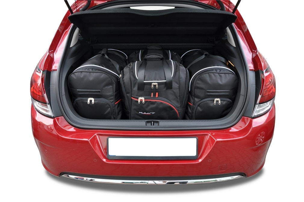 Car bag Kofferraumtaschen Set 4 stk CITROEN C4 HATCHBACK II 2010-2017