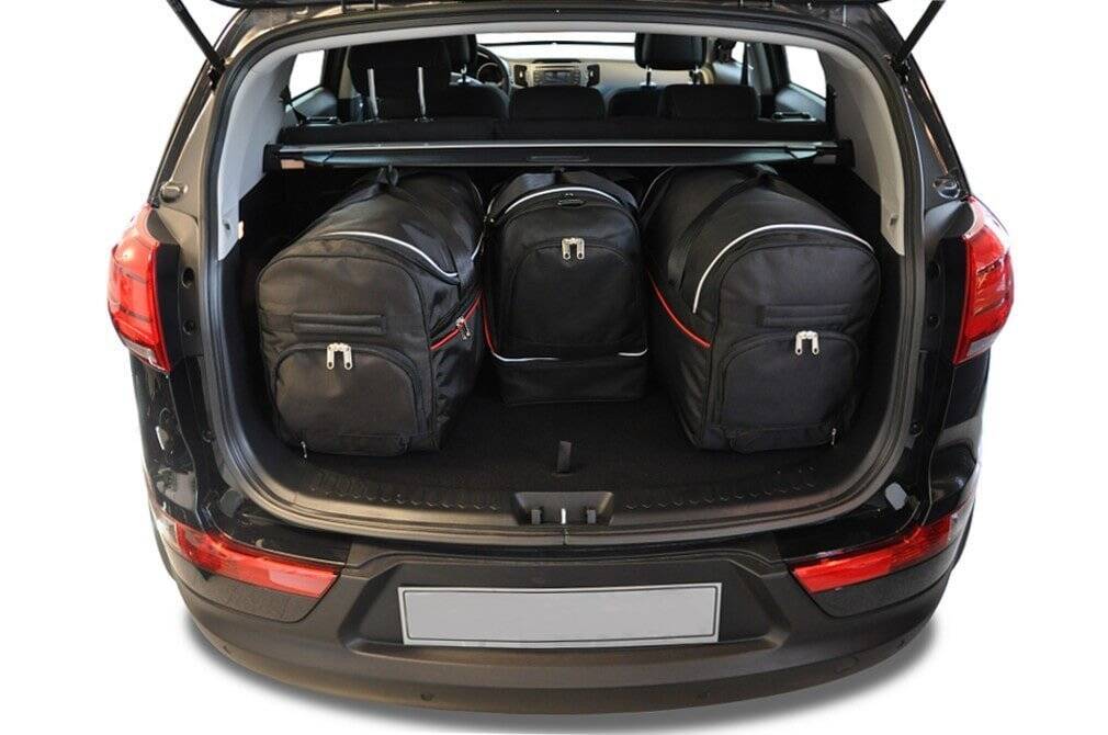 Car bag Kofferraumtaschen Set 4 stk KIA SPORTAGE III 2010-2016