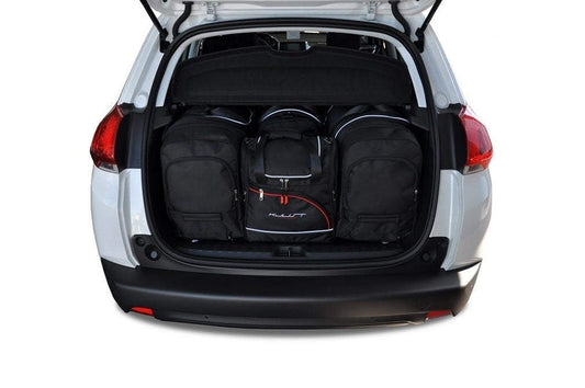 Car bag Kofferraumtaschen Set 4 stk PEUGEOT 2008 I (A94) 2013-2019