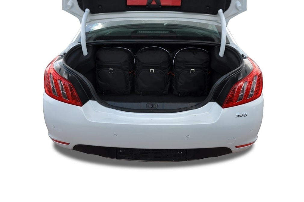 Car bag Kofferraumtaschen Set 5 stk PEUGEOT 508 LIMOUSINE I 2011-2014