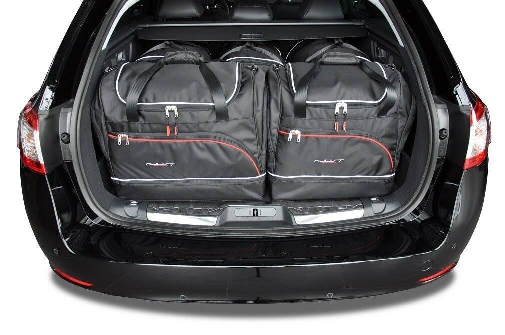 Car bag Kofferraumtaschen Set 5 stk PEUGEOT 508 SW I 2011-2014