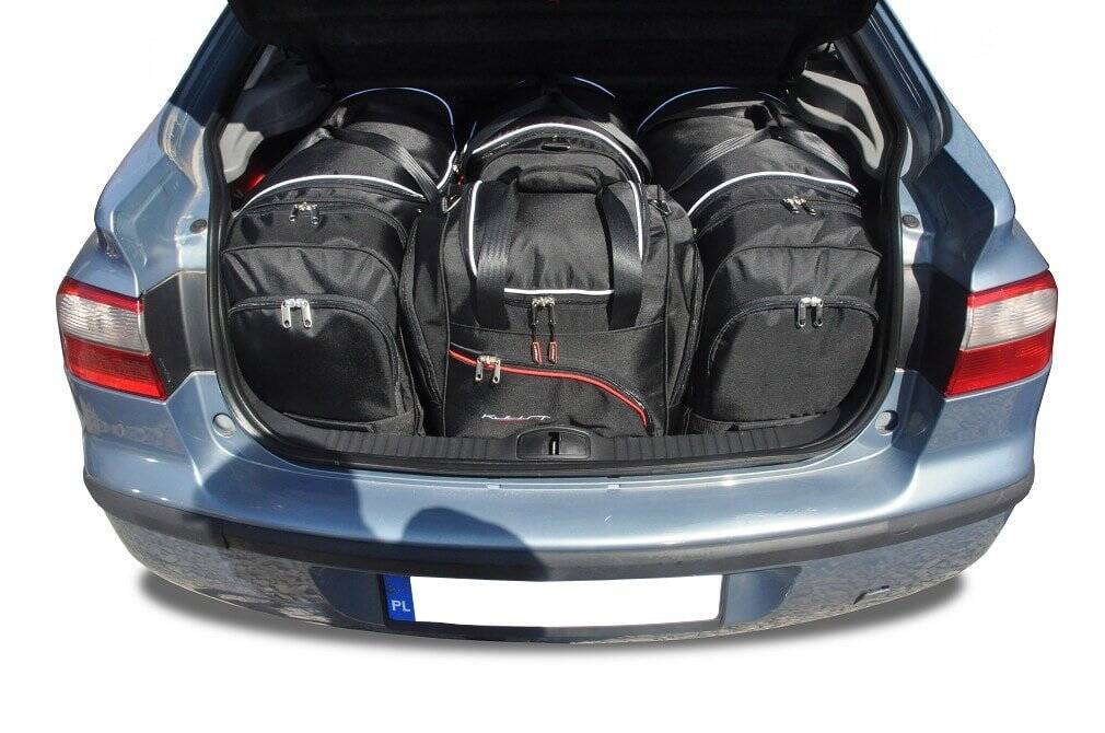 Car bag Kofferraumtaschen Set 4 stk RENAULT LAGUNA HATCHBACK II 2001-2007