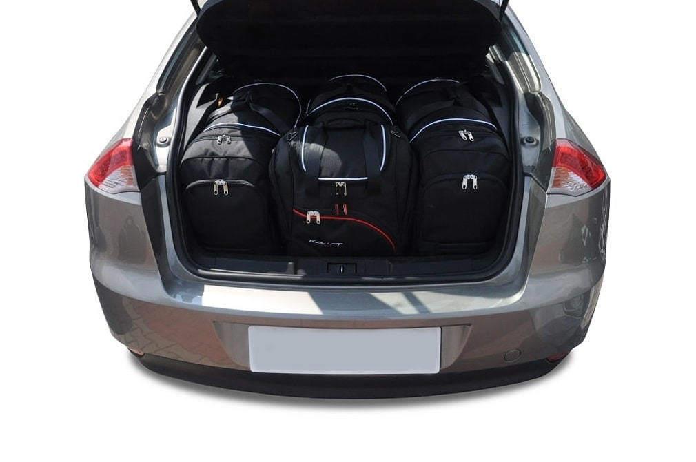 Car bag Kofferraumtaschen Set 4 stk RENAULT LAGUNA HATCHBACK III 2007-2015