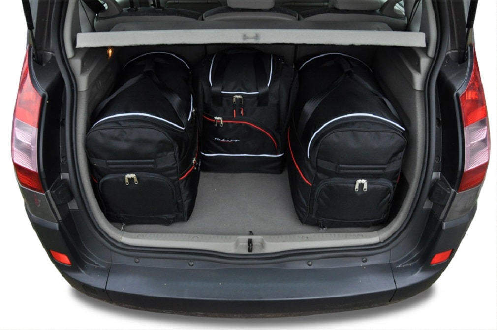 Car bag Kofferraumtaschen Set 4 stk RENAULT SCENIC II 2003-2009