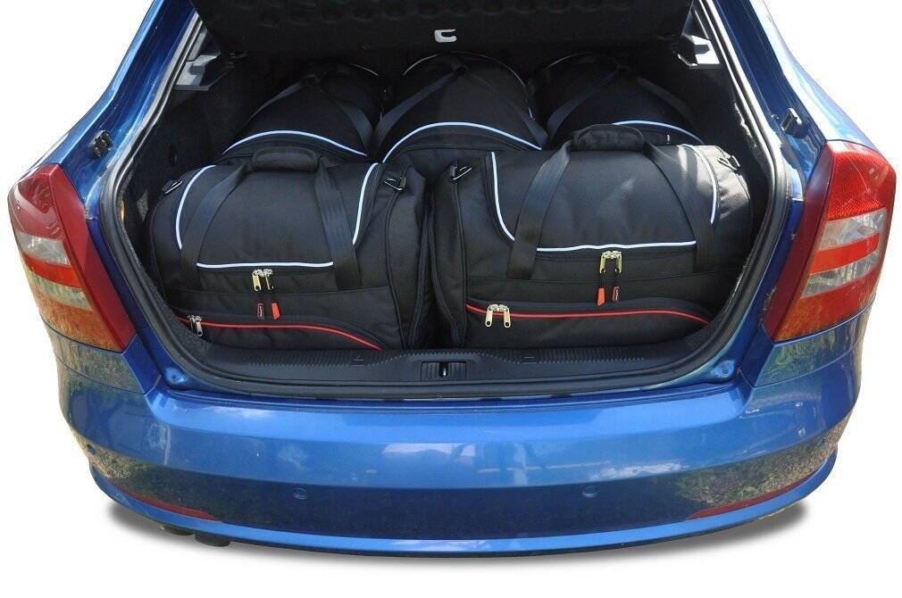 Car bag Kofferraumtaschen Set 5 stk SKODA OCTAVIA HATCHBACK II 2004-2013