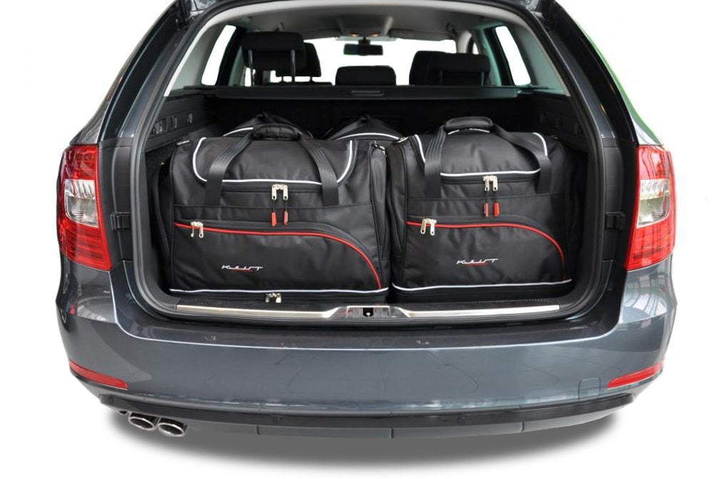 Car bag Kofferraumtaschen Set 5 stk SKODA SUPERB KOMBI II 2010-2015