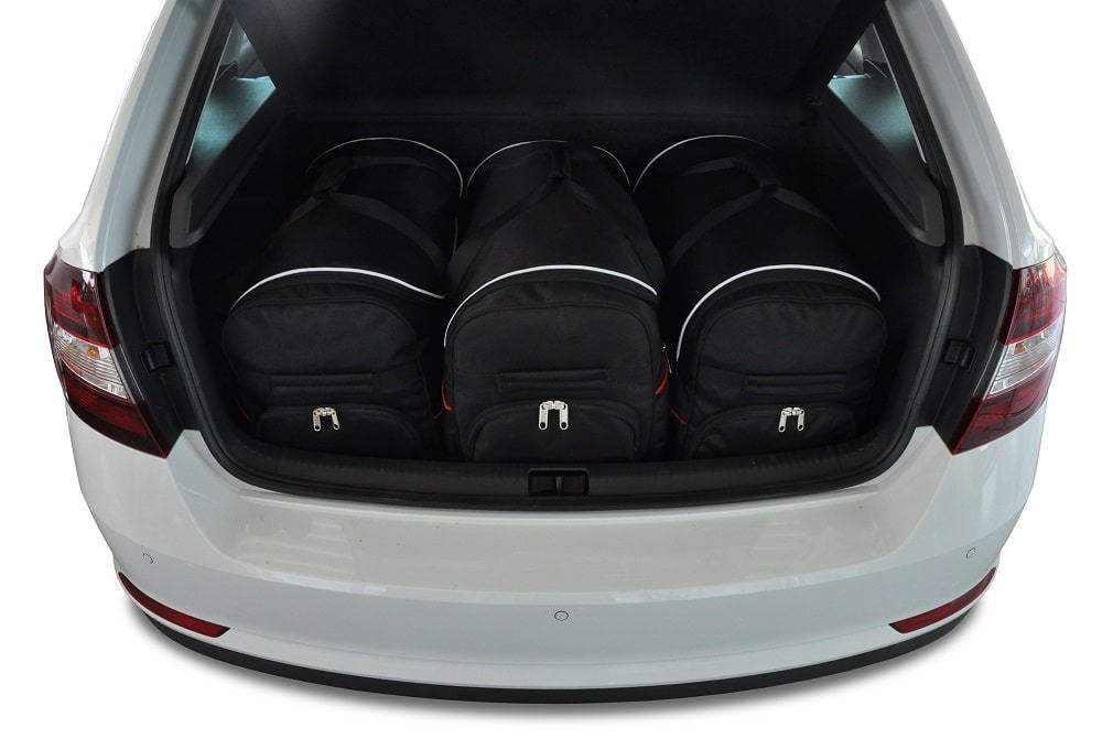 Car bag Kofferraumtaschen Set 3 stk SKODA RAPID SPACEBACK II 2012-2018