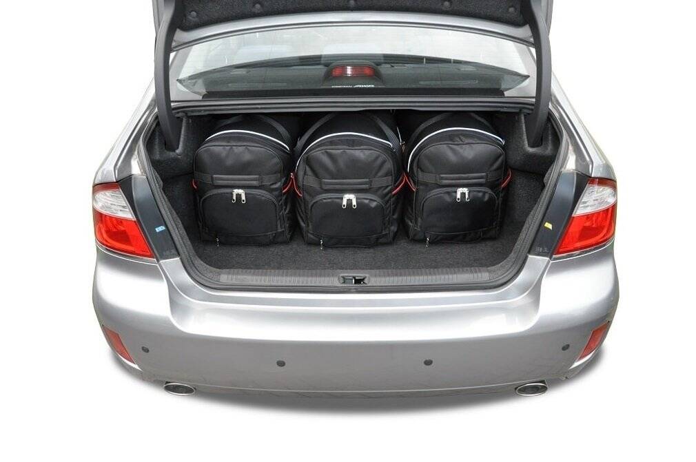 Car bag Kofferraumtaschen Set 5 stk SUBARU LEGACY LIMOUSINE IV (BL) 2003-2009