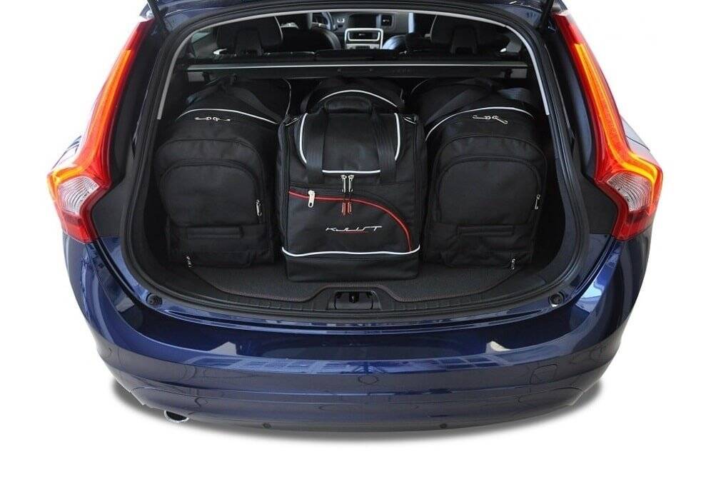 Car bag Kofferraumtaschen Set 4 stk VOLVO V60 CROSS COUNTRY I (157) 2015-2018