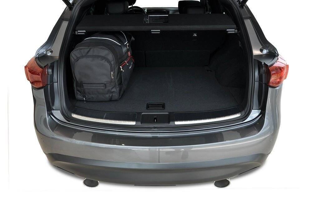 Car bag Kofferraumtaschen Set 4 stk INFINITI QX70 I (S51) 2013-2018