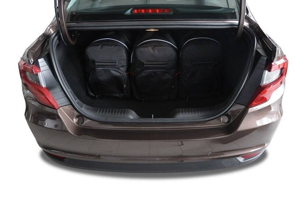 Car bag Kofferraumtaschen Set 5 stk FIAT TIPO LIMOUSINE II 2015+