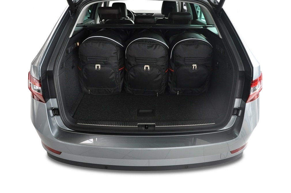 Car bag Kofferraumtaschen Set 5 stk SKODA SUPERB KOMBI III 2015-2023