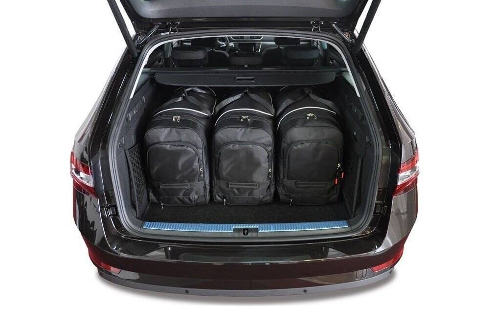 Car bag Kofferraumtaschen Set 5 stk SKODA SUPERB KOMBI III 2015-2023