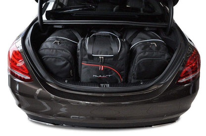 Car bag Kofferraumtaschen Set 4 stk MERCEDES-BENZ C LIMOUSINE W205 2013-2021