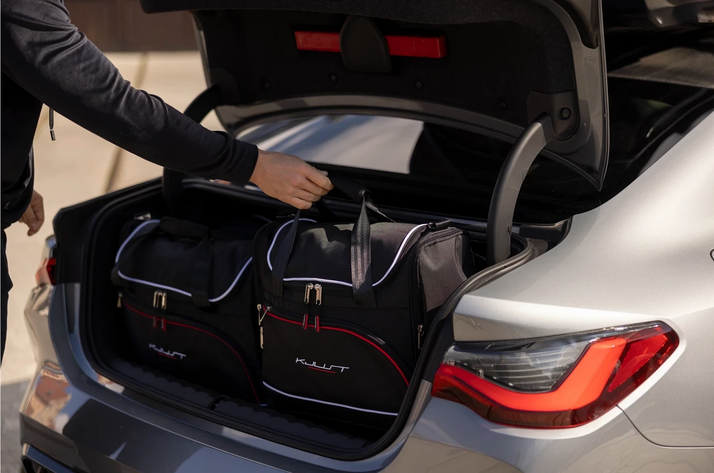 Car bag Kofferraumtaschen Set 3 stk AUDI A1 I (8X) 2010-2018