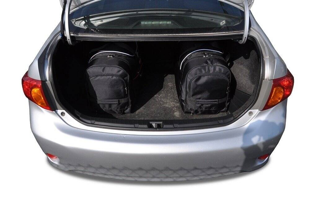 Car bag Kofferraumtaschen Set 5 stk TOYOTA COROLLA LIMOUSINE X (E15) 2007-2014