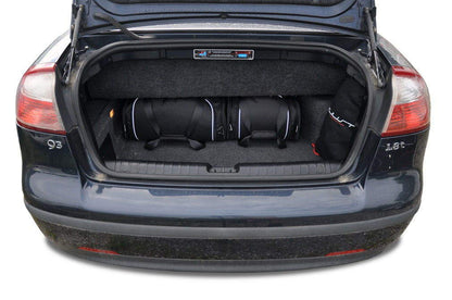 Car bag Kofferraumtaschen Set 4 stk SAAB 9-3 CABRIO II 2002-2015