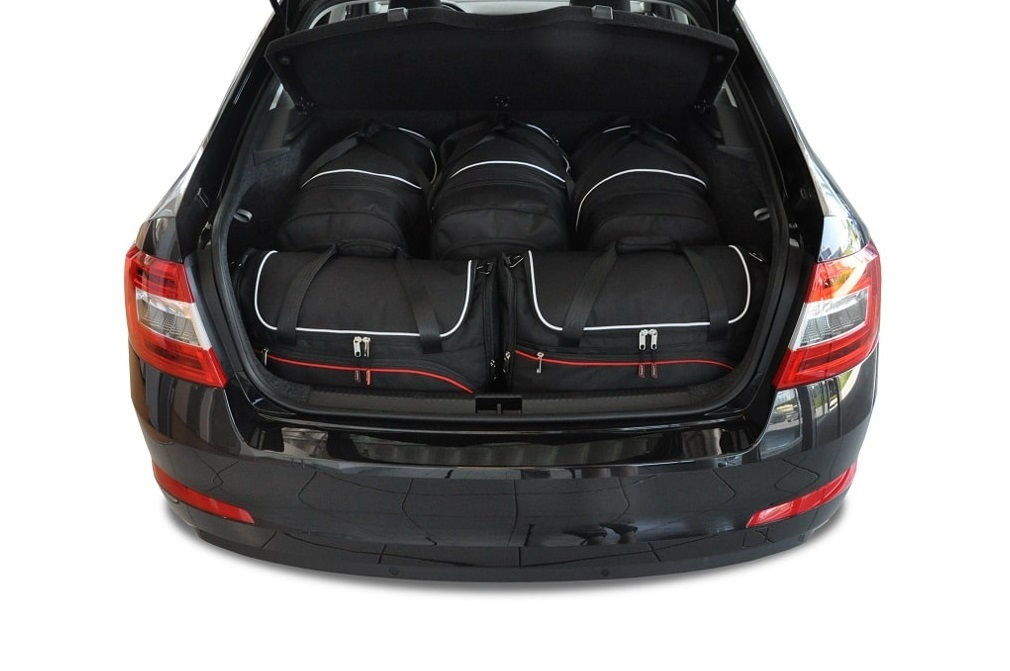 Car bag Kofferraumtaschen Set 5 stk SKODA OCTAVIA LIFTBACK III 2013-2020