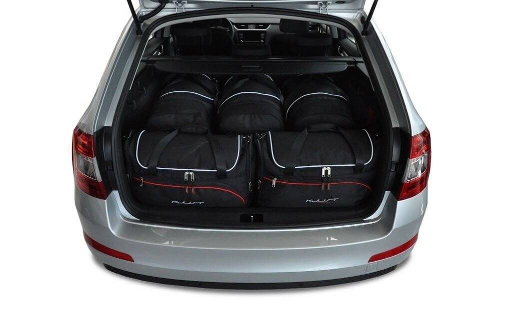 Car bag Kofferraumtaschen Set 5 stk SKODA OCTAVIA KOMBI III 2013-2020