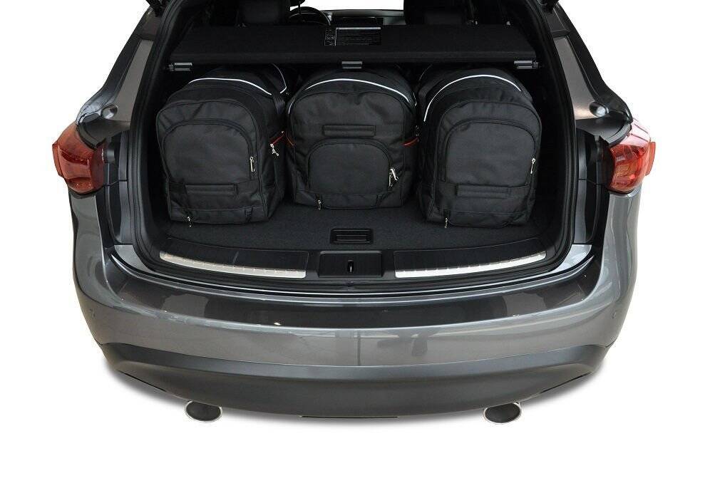 Car bag Kofferraumtaschen Set 4 stk INFINITI QX70 I (S51) 2013-2018