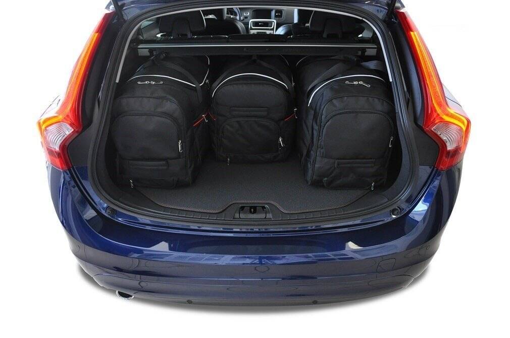 Car bag Kofferraumtaschen Set 4 stk VOLVO V60 CROSS COUNTRY I (157) 2015-2018