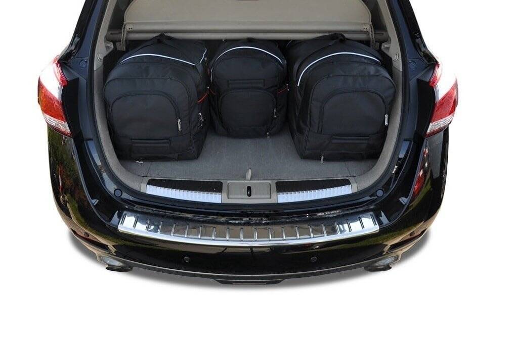 Car bag Kofferraumtaschen Set 4 stk NISSAN MURANO II (Z51) 2008-2015