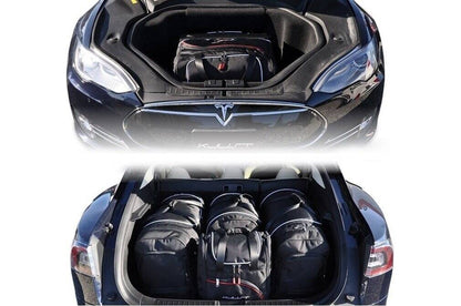 Car bag Kofferraumtaschen Set 6 stk TESLA MODEL S I (5YJS) 2012-2016