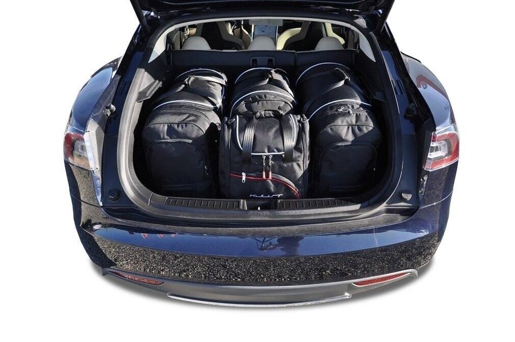 Car bag Kofferraumtaschen Set 6 stk TESLA MODEL S I (5YJS) 2012-2016