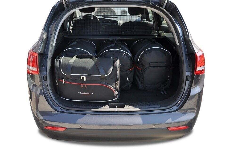 Car bag Kofferraumtaschen Set 5 stk KIA CEE'D KOMBI II 2012-2018