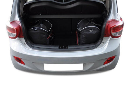 Car bag Kofferraumtaschen Set 4 stk HYUNDAI i10 II 2013-2020