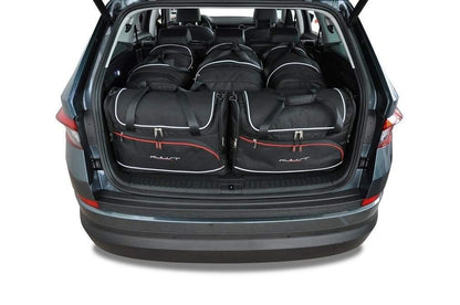 Car bag Kofferraumtaschen Set 5 stk SKODA KODIAQ I 2016-2023