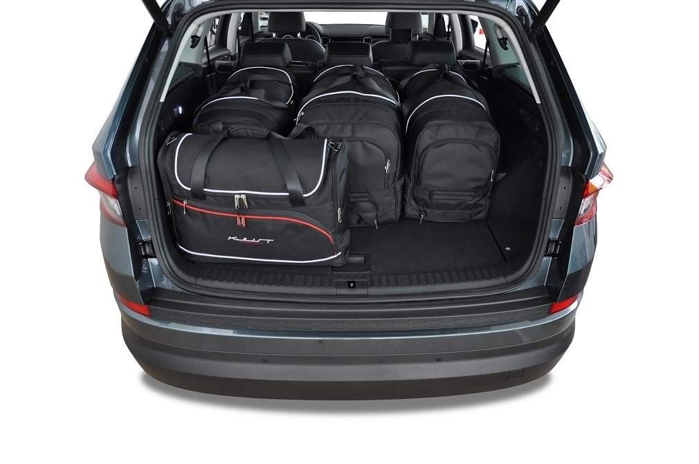 Car bag Kofferraumtaschen Set 5 stk SKODA KODIAQ I 2016-2023