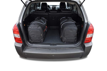 Car bag Kofferraumtaschen Set 4 stk HYUNDAI TUCSON I (JM) 2004-2010