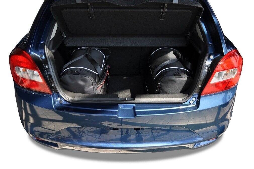 Car bag Kofferraumtaschen Set 3 stk SUZUKI BALENO III 2016-2019