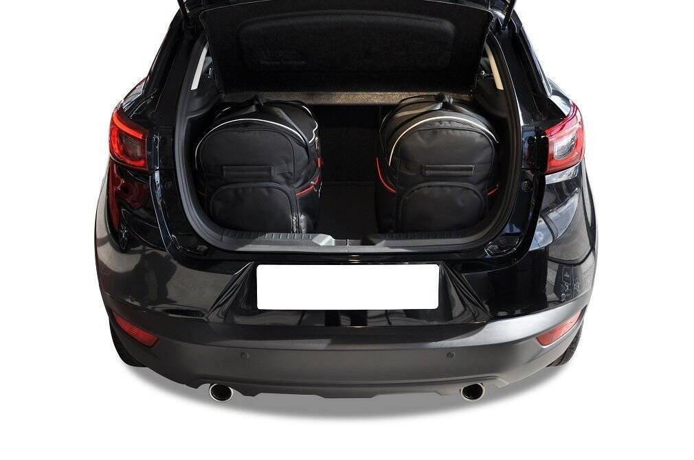 Car bag Kofferraumtaschen Set 3 stk MAZDA CX-3 I (DK) 2015-2022