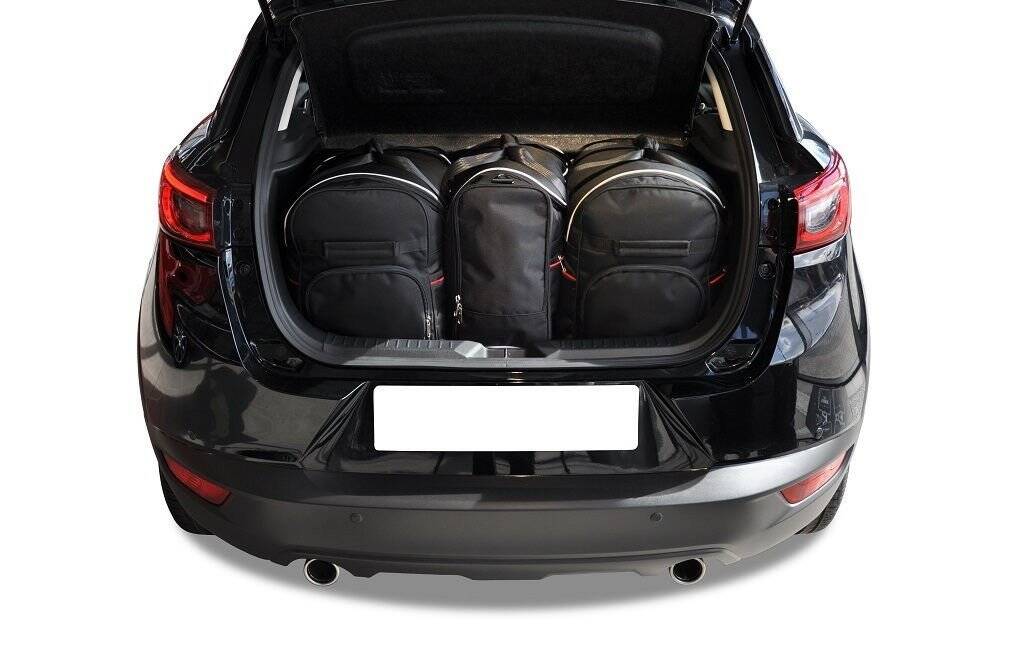 Car bag Kofferraumtaschen Set 3 stk MAZDA CX-3 I (DK) 2015-2022