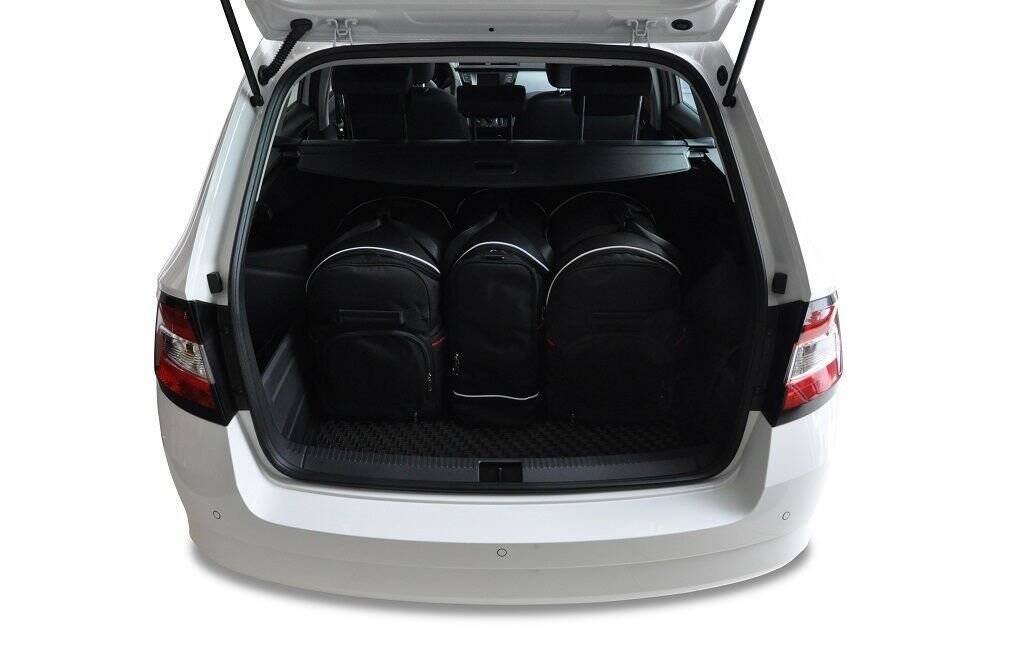 Car bag Kofferraumtaschen Set 5 stk SKODA FABIA KOMBI III 2014-2021