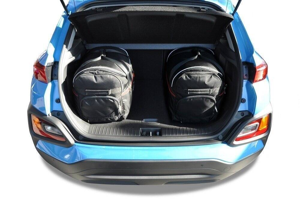 Car bag Kofferraumtaschen Set 3 stk HYUNDAI KONA I (OS) 2017-2022