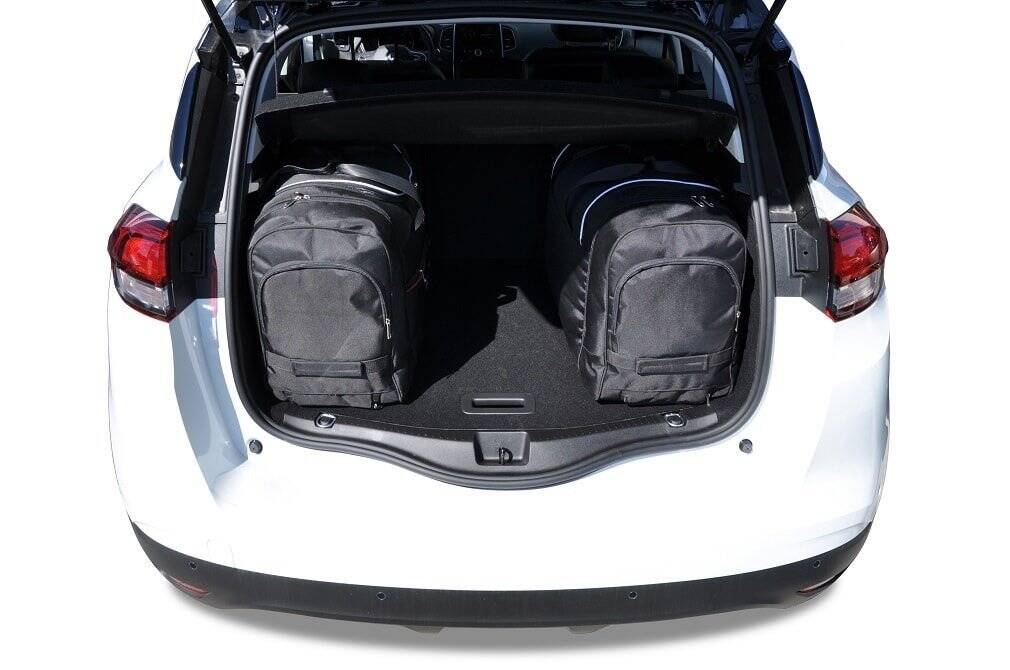 Car bag Kofferraumtaschen Set 4 stk RENAULT SCENIC IV 2015-2019