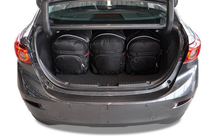 Car bag Kofferraumtaschen Set 5 stk MAZDA 3 LIMOUSINE III 2013-2018