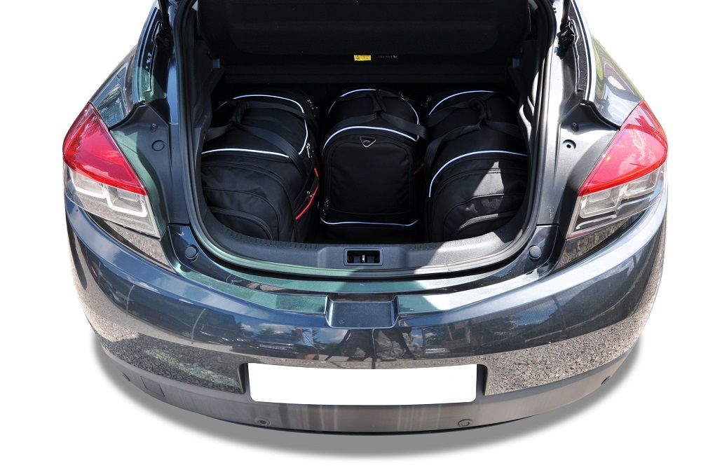 Car bag Kofferraumtaschen Set 4 stk RENAULT MEGANE COUPE III 2008-2016