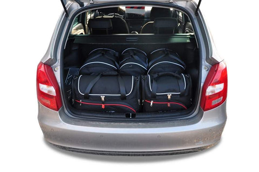 Car bag Kofferraumtaschen Set 5 stk SKODA FABIA KOMBI II 2007-2014