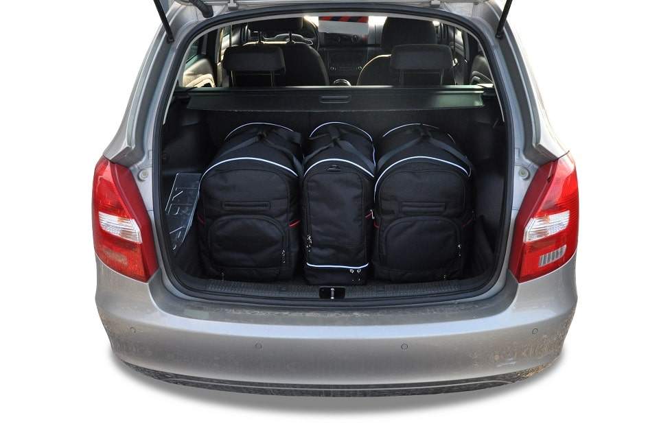 Car bag Kofferraumtaschen Set 5 stk SKODA FABIA KOMBI II 2007-2014