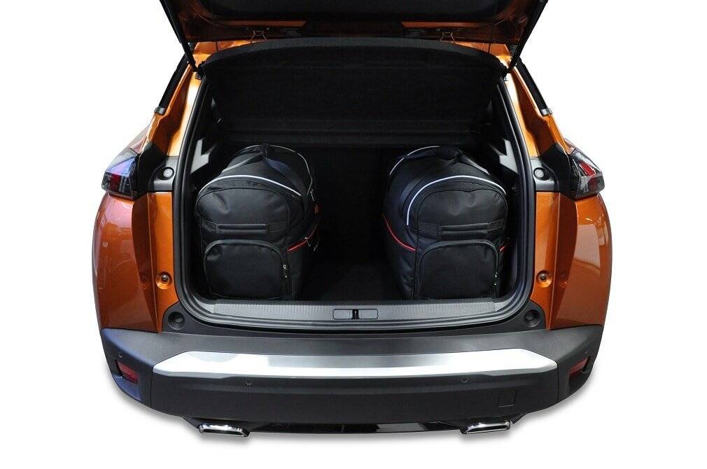 Car bag Kofferraumtaschen Set 3 stk PEUGEOT 2008 II (P24) 2019+