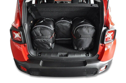 Car bag Kofferraumtaschen Set 4 stk JEEP RENEGADE I (BU/520) 2014+