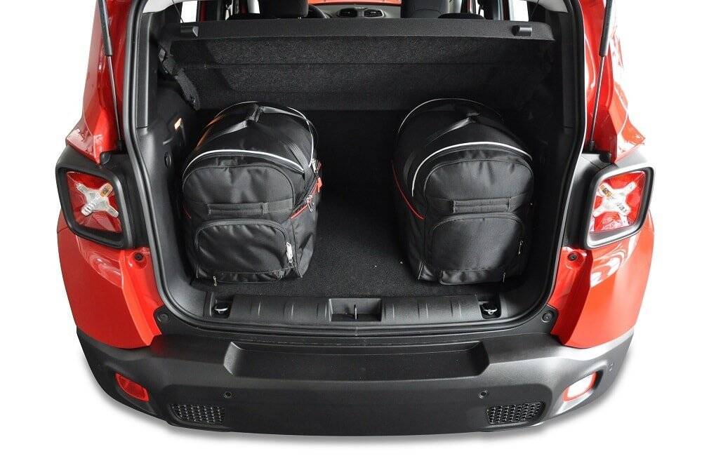 Car bag Kofferraumtaschen Set 4 stk JEEP RENEGADE I (BU/520) 2014+