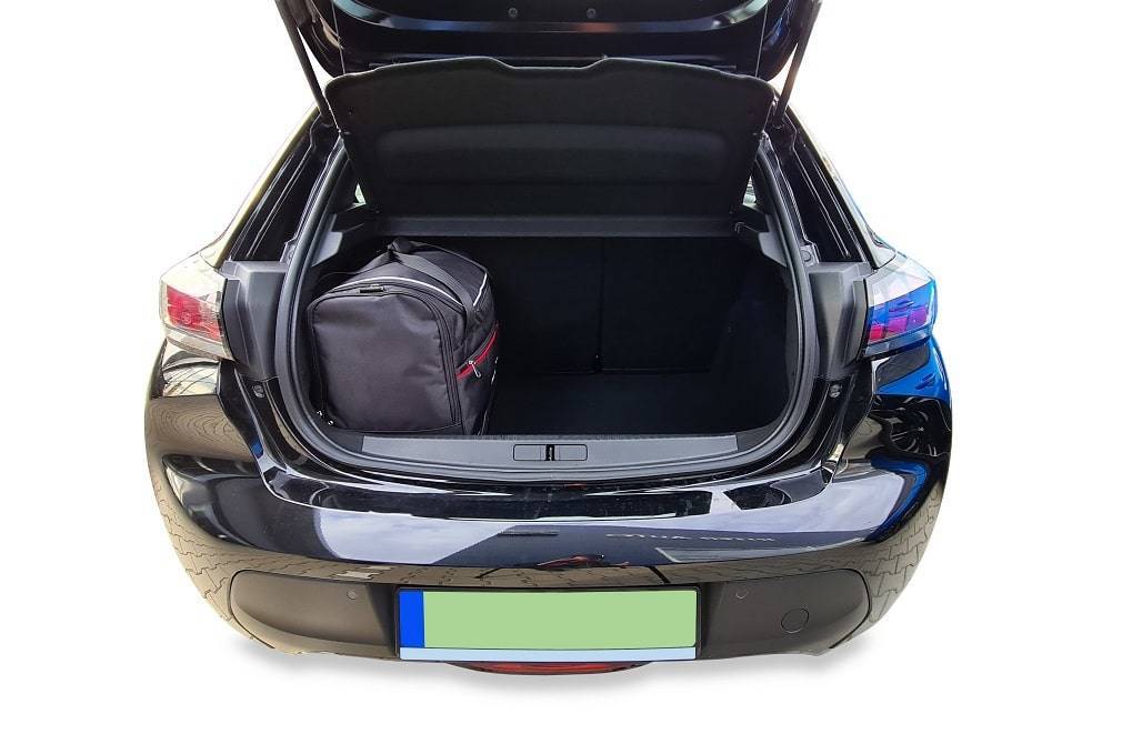 Car bag Kofferraumtaschen Set 3 stk PEUGEOT e-208 HATCHBACK II (P21) 2019+