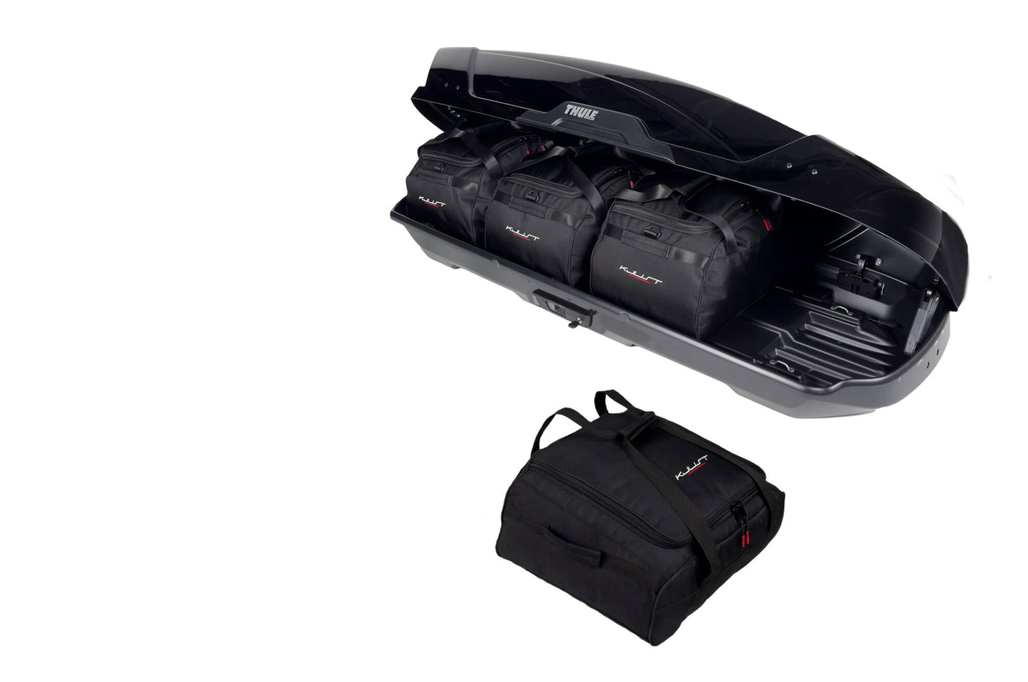 DACHBOX KJUST TASCHEN SET 4STK FÜR THULE MOTION XT SPORT