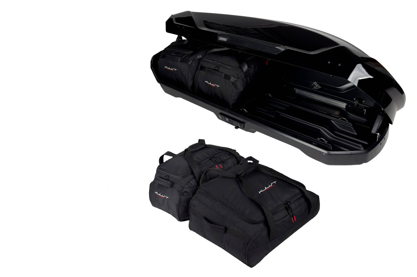 DACHBOX KJUST TASCHEN SET 4STK FÜR THULE MOTION 3 SPORT