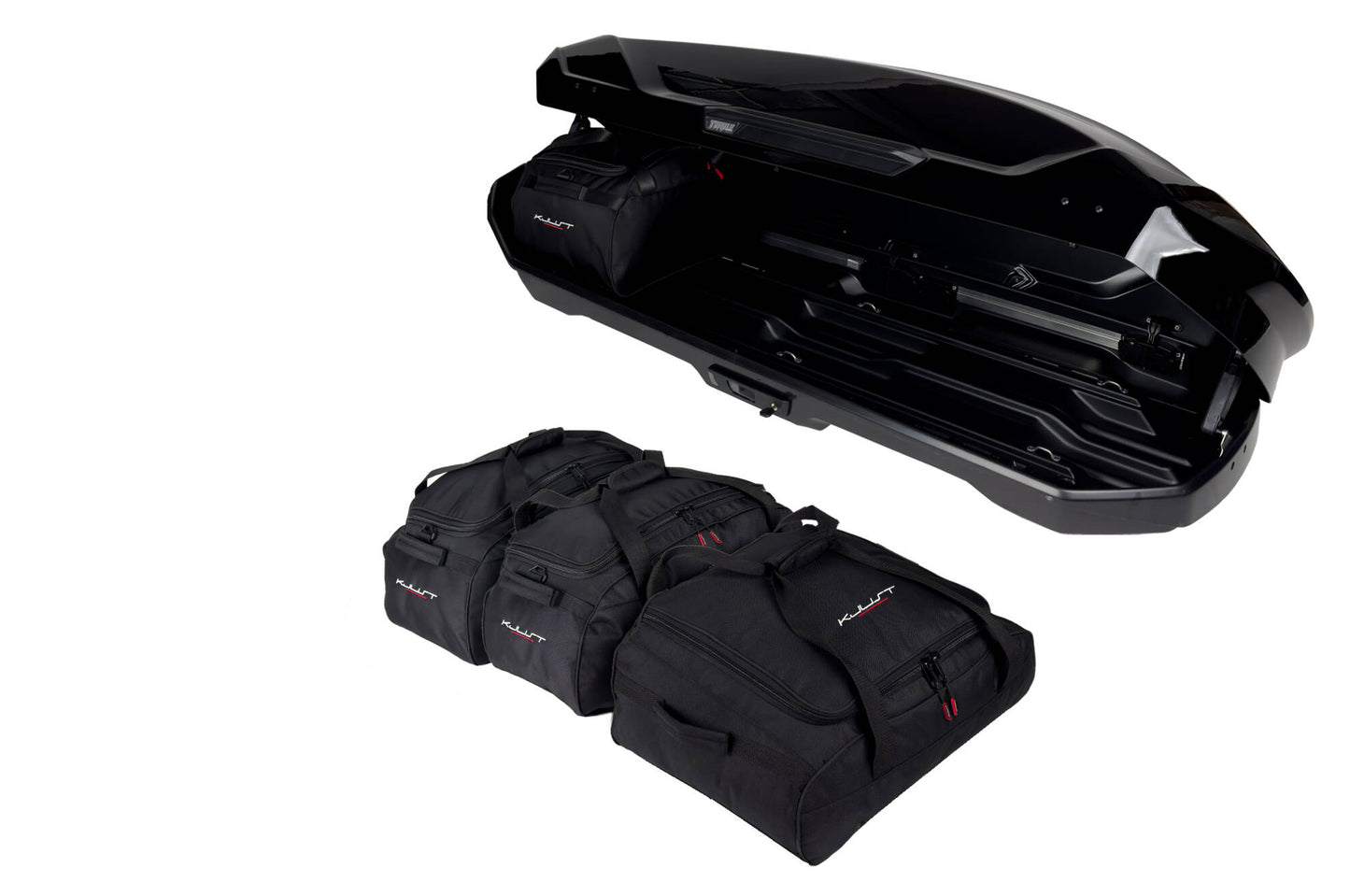 DACHBOX KJUST TASCHEN SET 4STK FÜR THULE MOTION 3 SPORT